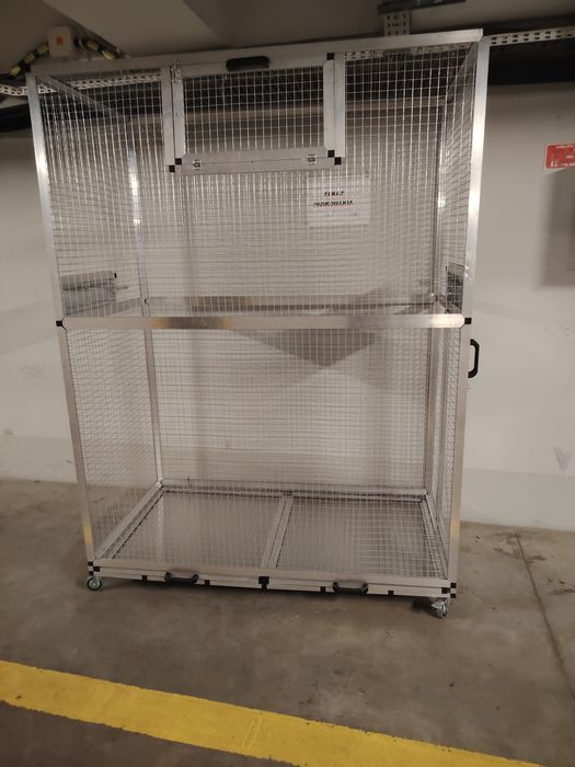 Klatki , woliery aluminiowe