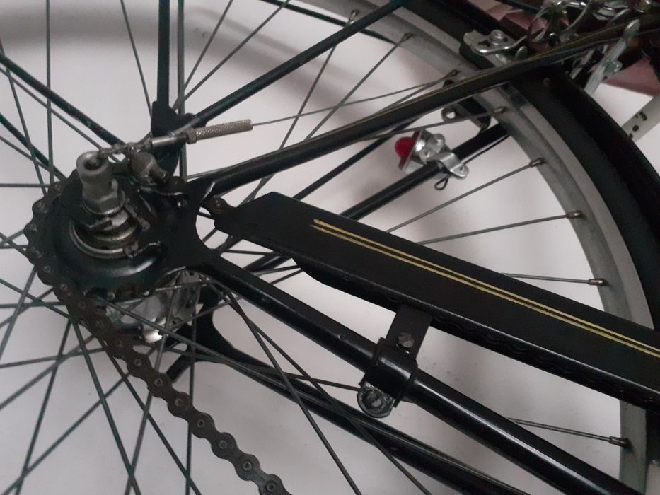 Bicicleta clássica de homem marca Alteza 26x1"3/8 restaurada.Impecável