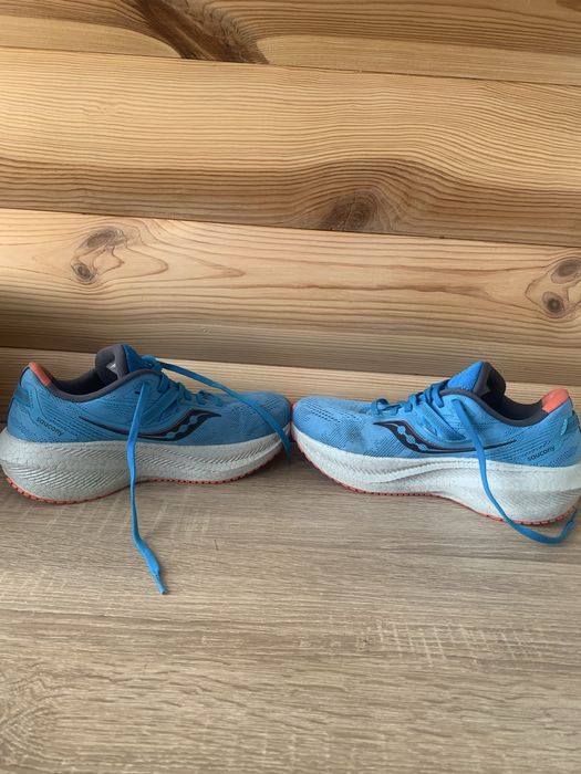 Бігові Кросівки блакитні Saucony Triumph 20 Ocean/Redrock
