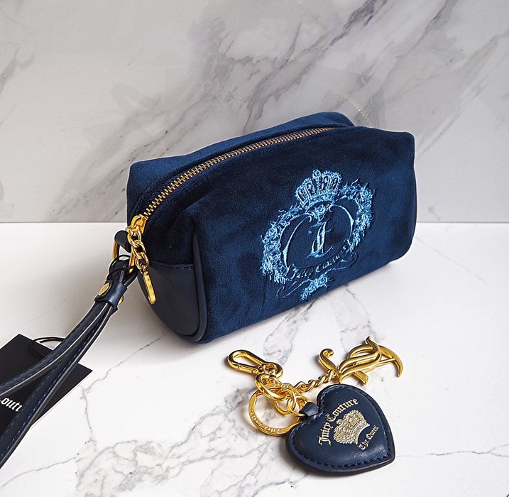 Kosmetyczka Juicy Couture z brelokiem