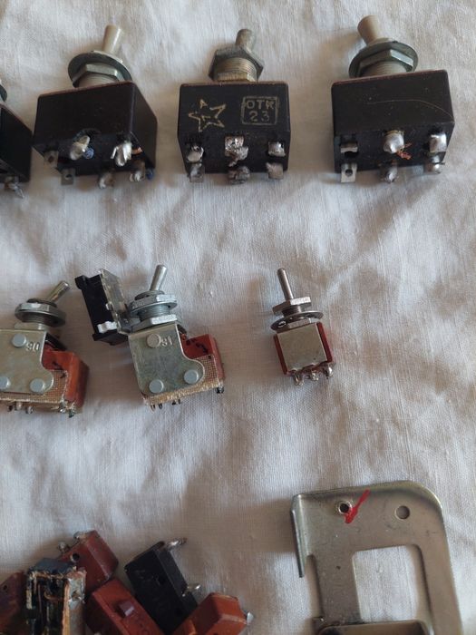 Переключатели разные ссср и импортные