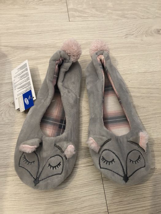 Kapcie pluszowe nowe