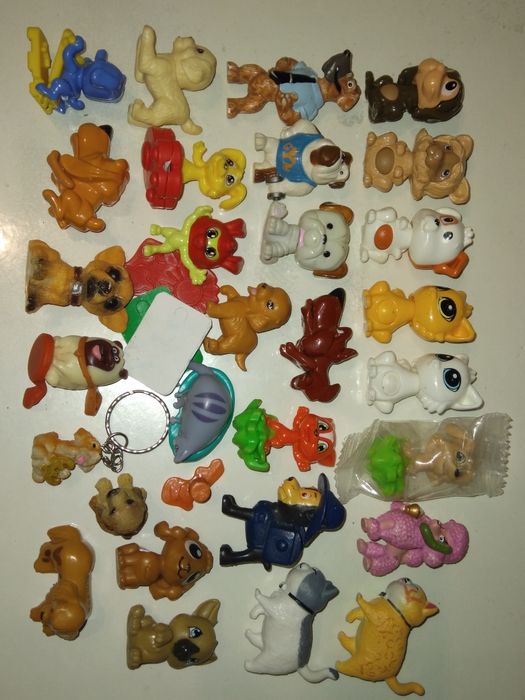 Киндер птички, Китти, куколки, животные kinder