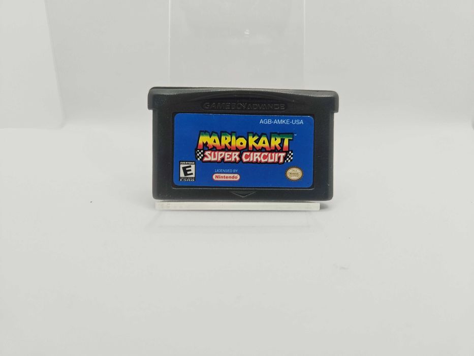 Mario kart super circuit GBA game boy advance Gameboy