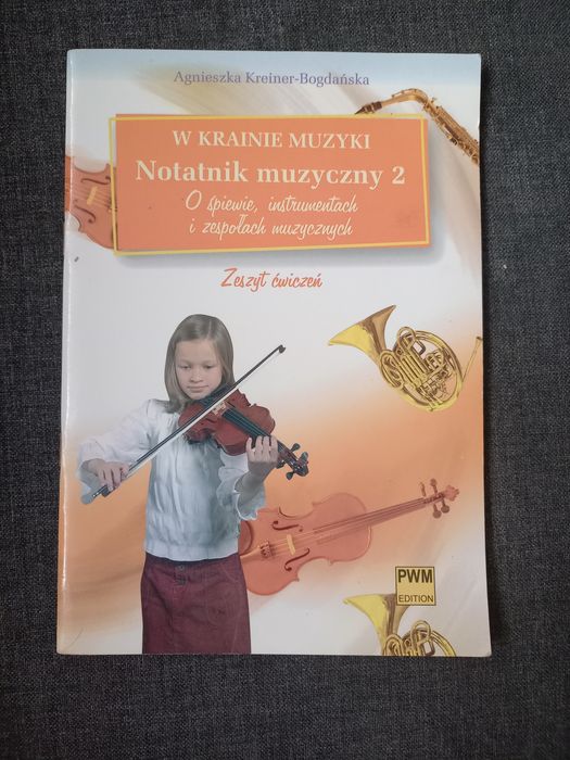 W krainie muzyki notatnik muzyczny