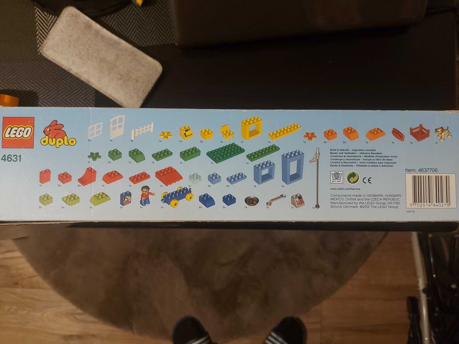 LEGO DUPLO Moje pierwsze budowle 4631