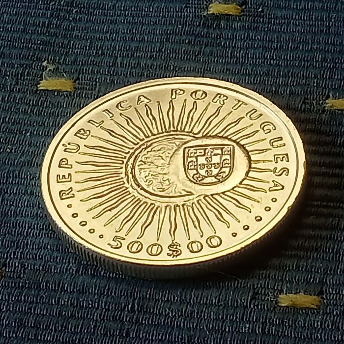 moeda 500 escudos Prata Padre Antonio vieira