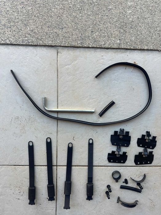 Suportes de bicicleta Thule com barras de tejadilho – completos