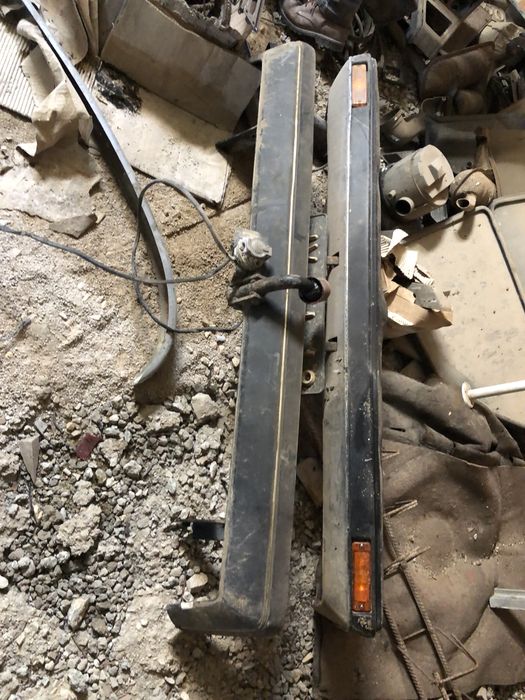 Para-choques frente e banco traseiro vw golf mk1