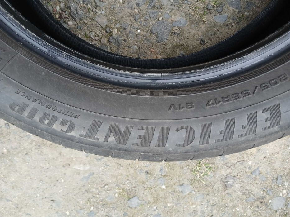 Opony 205/55/17 Goodyear Efficient Grip Performance bieżnik 6mm 24 rok F-VAT