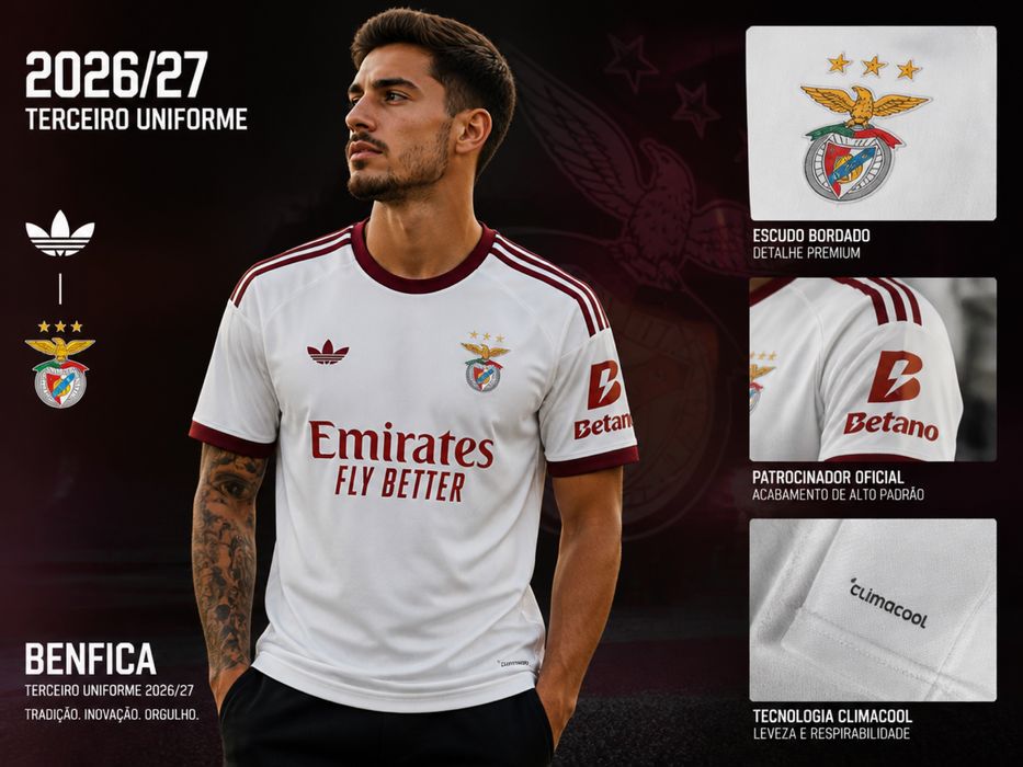 Camisolas de futebol player e adepto