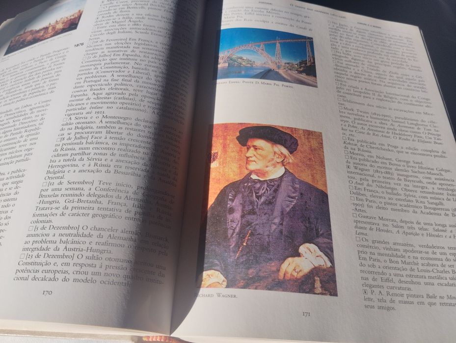 Livro Coleção Grandes Temas da Nossa História  Comparada Circulo de Leitores Novo