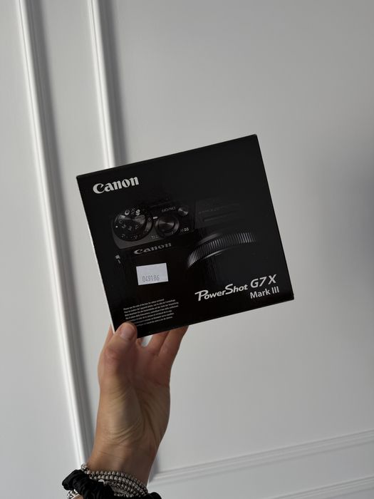 Canon g7x mark III НОВІ фотоапарат зі спалахом CANON G7X