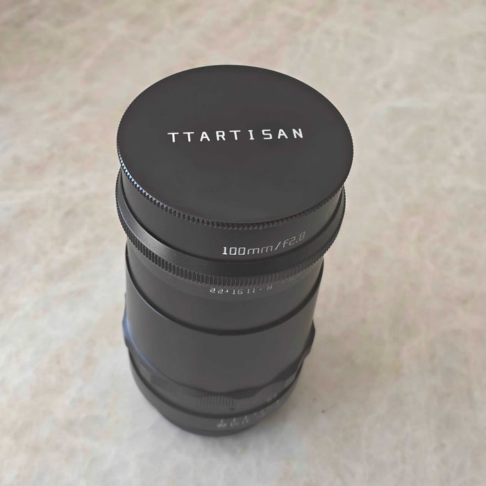 TTArtisan 100mm f/2.8 - M42 - bubble bokeh - jak nowy
