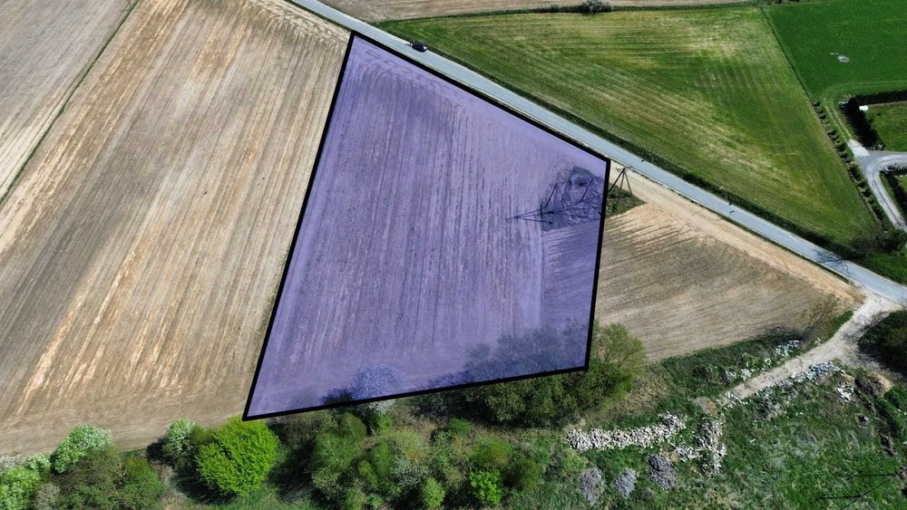 Działka inwestycyjna, przemysłowo-rolna 5700mkw