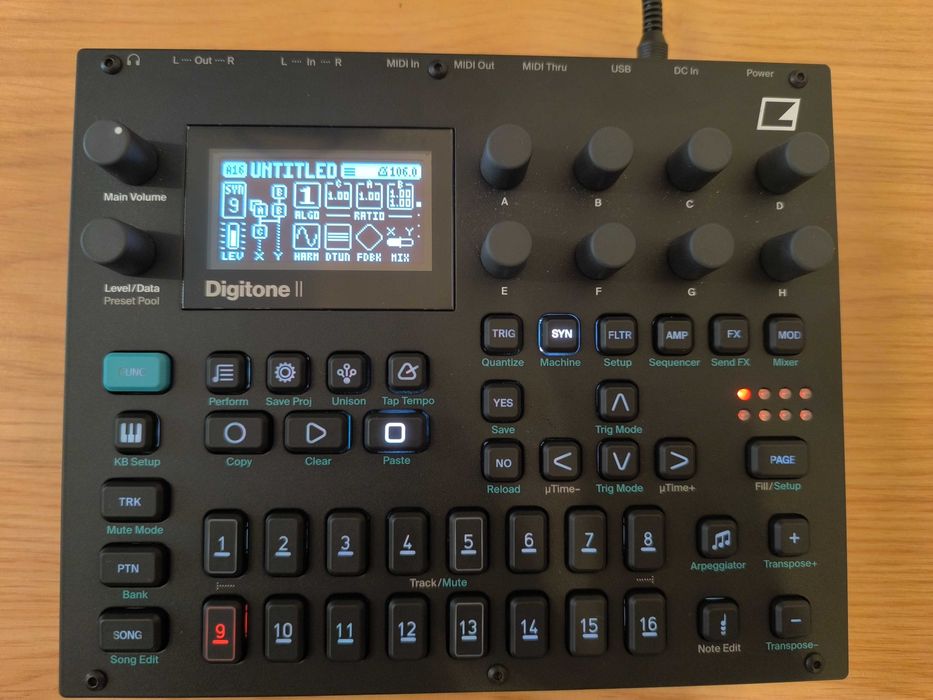 Elektron Digitone II - Groovebox FM