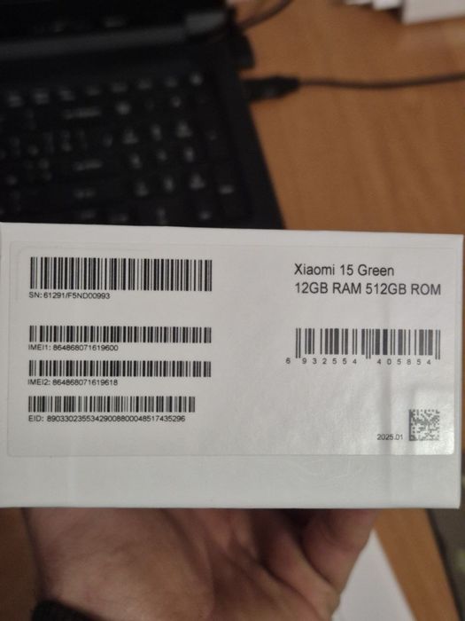 Продам Сяомі 15, офіційний, на гарантії, версія 12/512, повна комплект