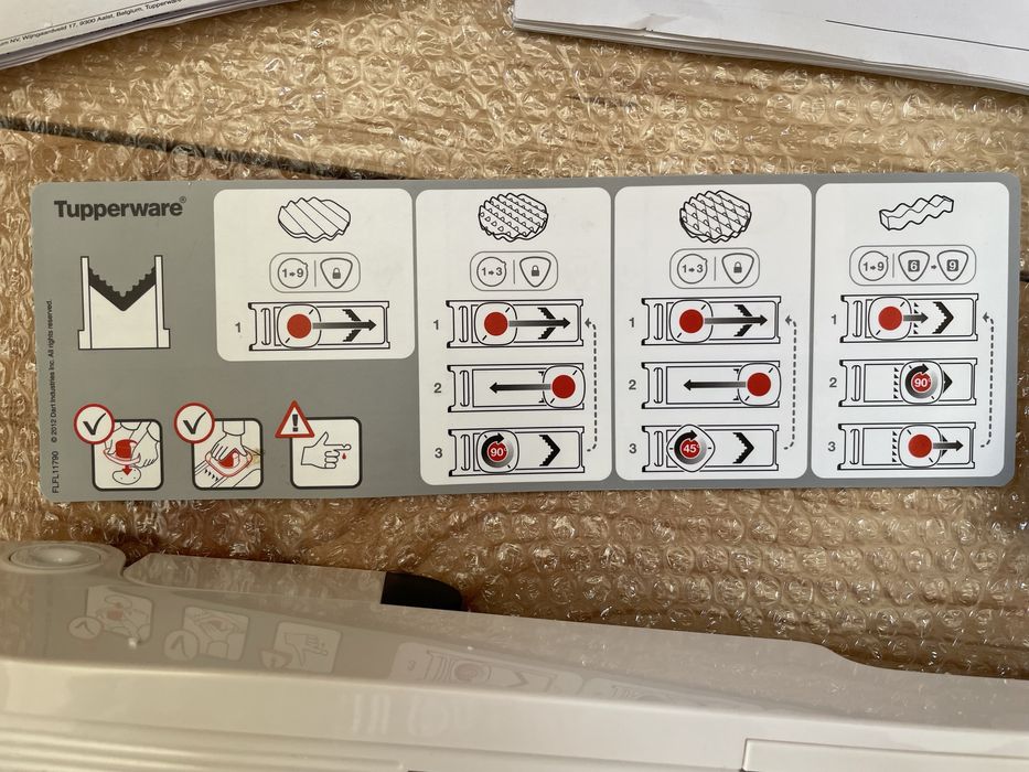 Cortador de legumes Mando Chef da Tupperware