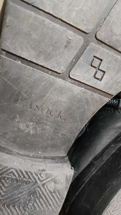 Kozaki czarne skórzane Lasocki