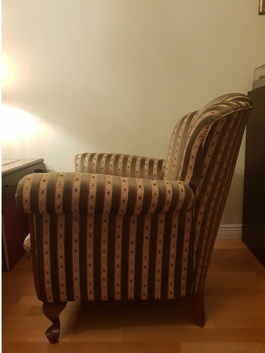 2x Fotel salonowy palacowy klubowy dworski