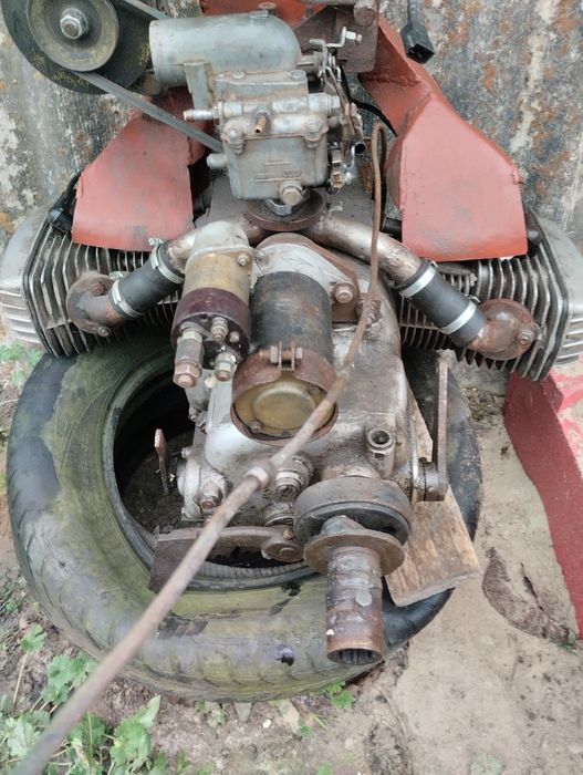 Двигун МТ з стартером