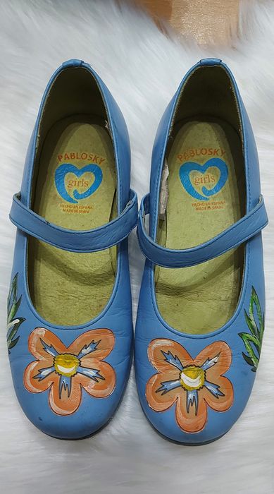 Sapatos em pele 32 da pablosky