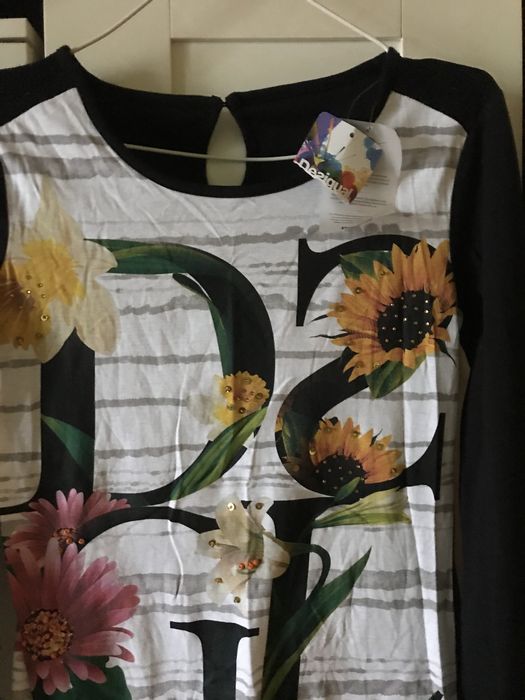 Bluzka desigual we wzory