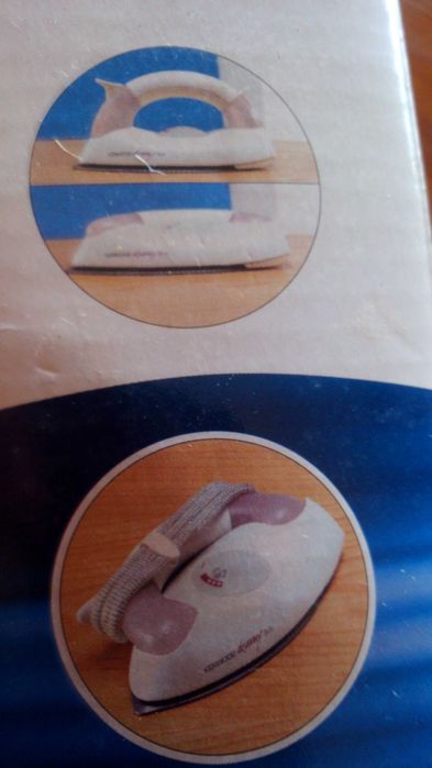 Ferro de engomar ideal para viagem portátil Kenwood compacto