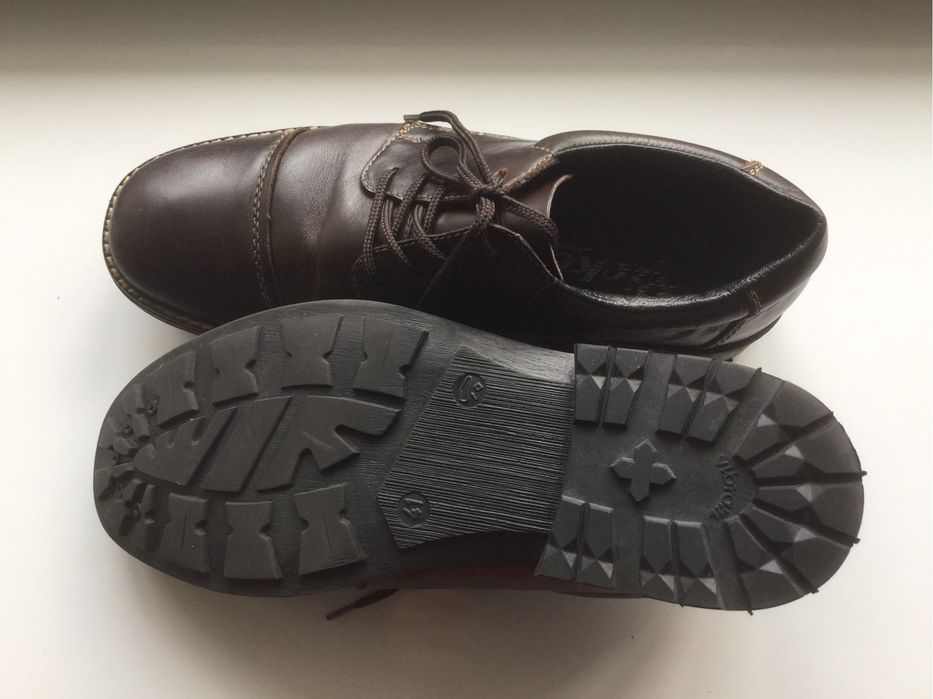 Кожаные туфли Rieker 41 р.