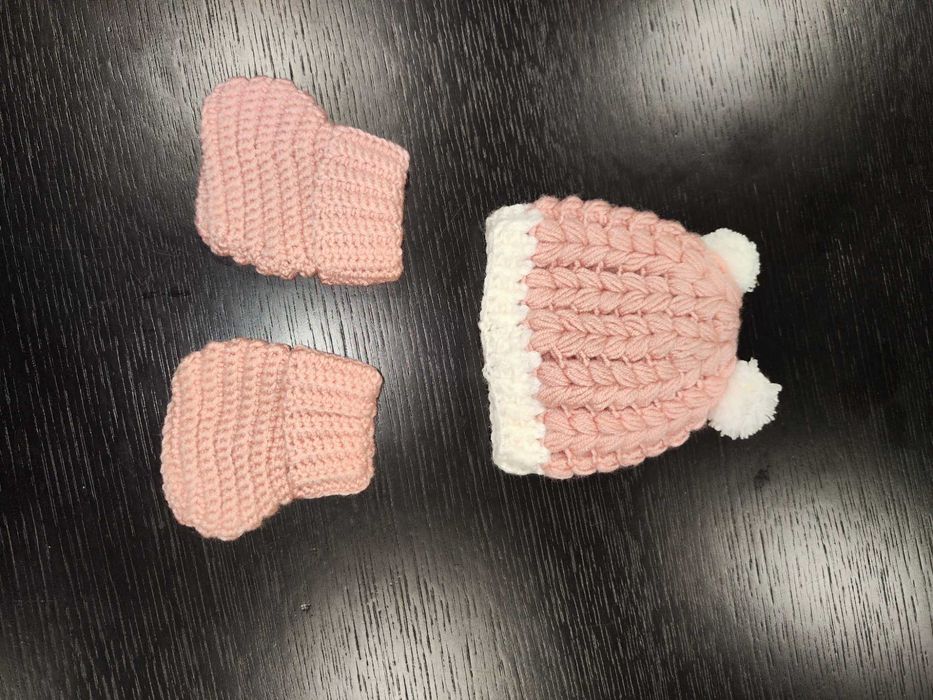 Peças em crochet para bebé