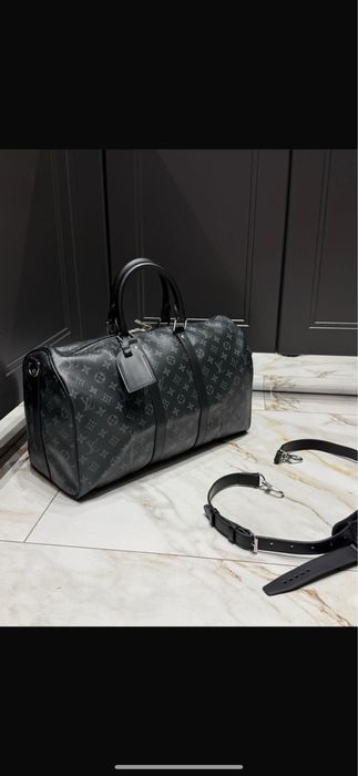 Torba podróżna Louis Vuitton Keepall Bandoulière Eclipse