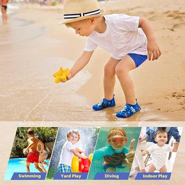 Szybkoschnące buty plażowe do wody dla dzieci