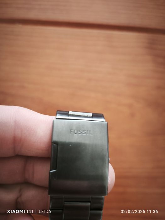 Relógio Fóssil homem