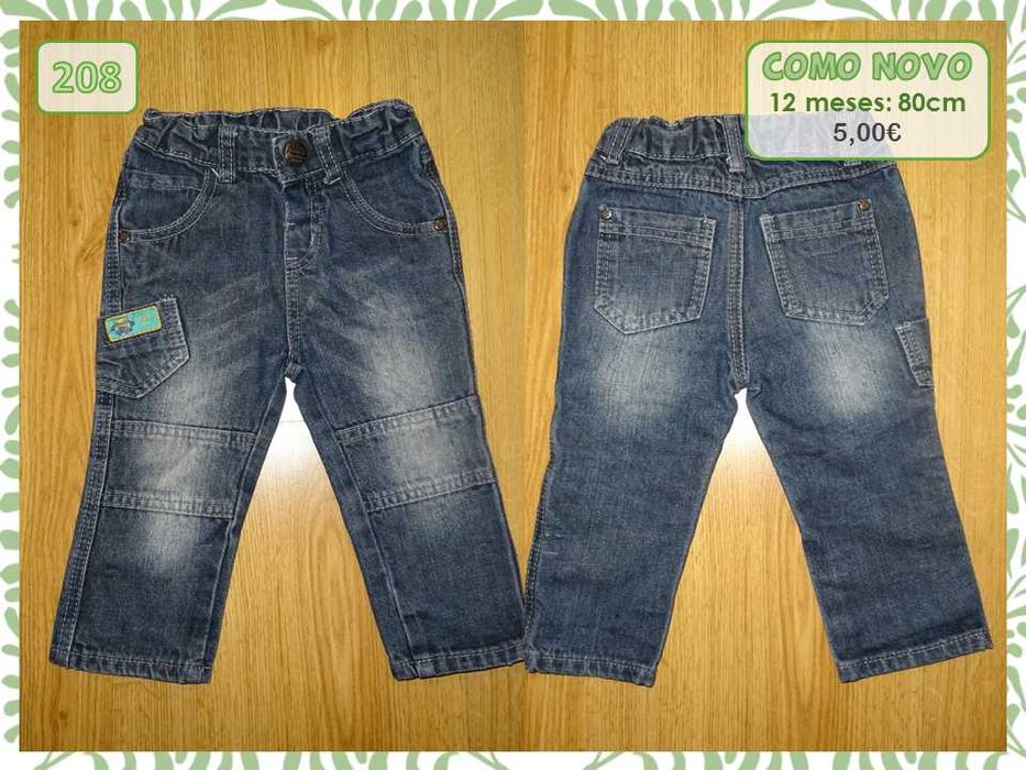 Calças e conjuntos, 9-12 meses (oferta portes)