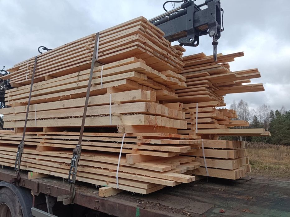 Więźba Dachowa.laty. Deski