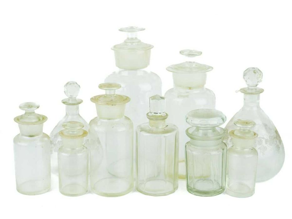 Frascos Antigos de Farmácia