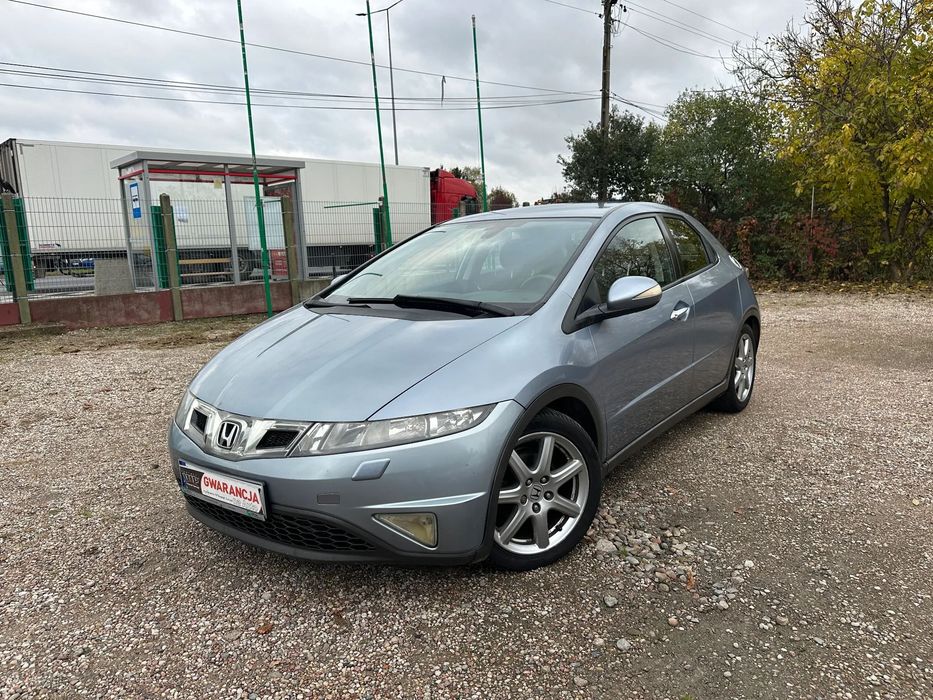 Honda Civic 1.8 140KM/Manual/Navi/Xenon/Kamera cofania/Bluetooth/Zamiana/Kredyt