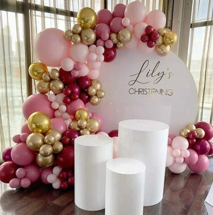 5 cilindros de decoração (Aluguer)