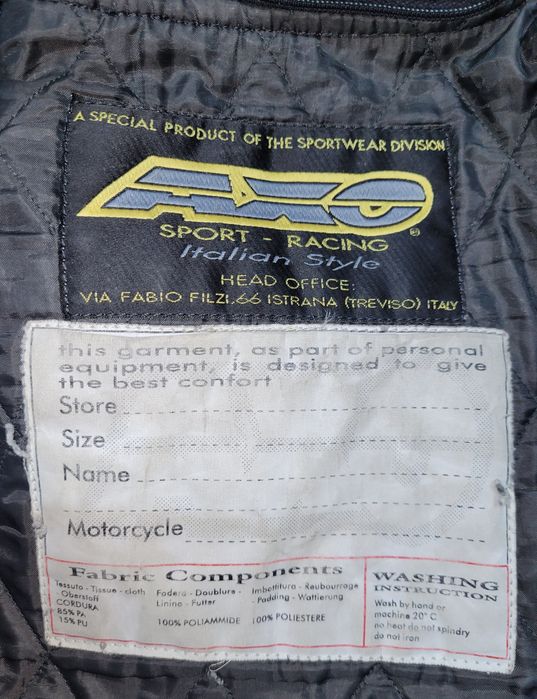Casaco têxtil AXO