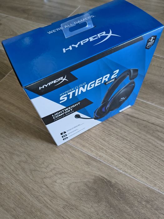 Słuchawki HyperX Cloud Stinger 2 Core PS – Czarne | NOWE