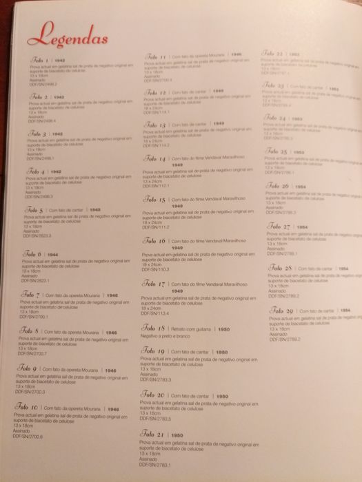 Livro "Amália Sempre" 29 retratos de Amália Rodrigues