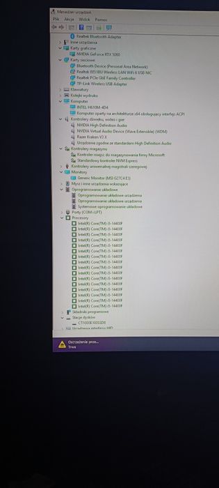 Komputer stacjonarny gaminowy