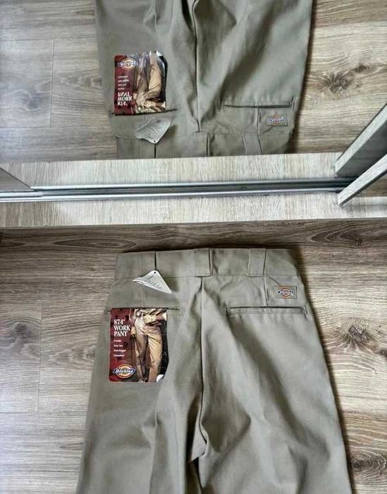 Spodnie Dickies chinos kremowe work pants nowe new