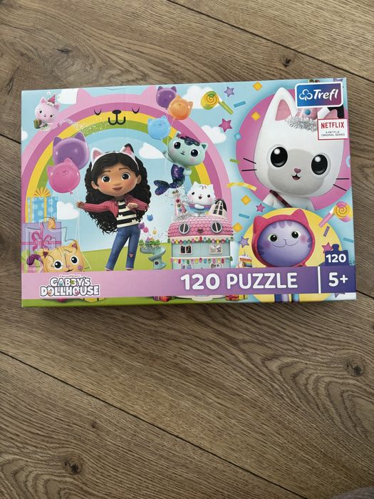 Puzzle Gabi , koci domek gabi 120 elem