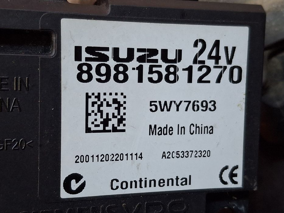 Centralina motor / ECU ISUZU N (6th Generation)