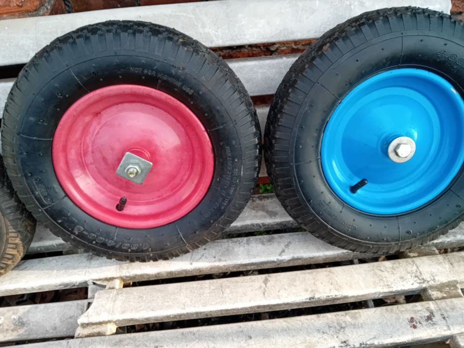 Kółka do taczki - wŏzka