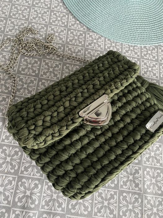 Torebka pleciona hand made