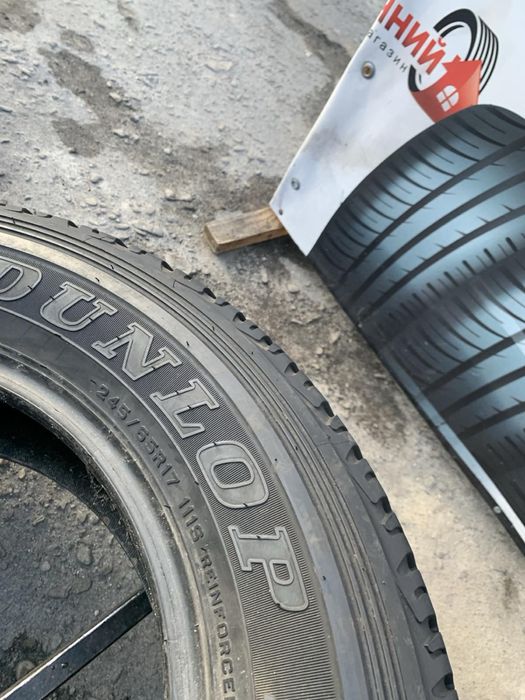 Шини 245/65 R17 Dunlop 7,7мм всесезон