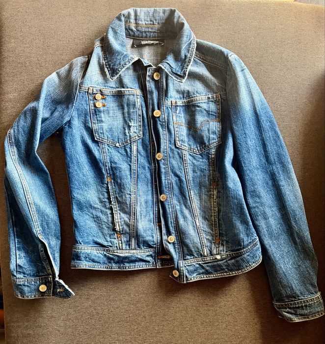 Versace kurtka jeansowa katana M