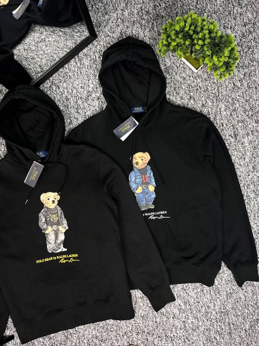 Худі Polo Bear Ralph Lauren кофта з капюшоном чорна М/Л
